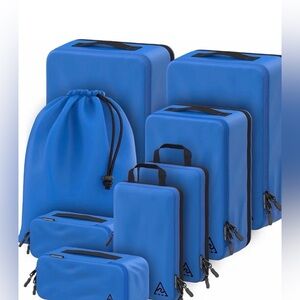 Well Traveled 8-piece Compression Packing Cubes